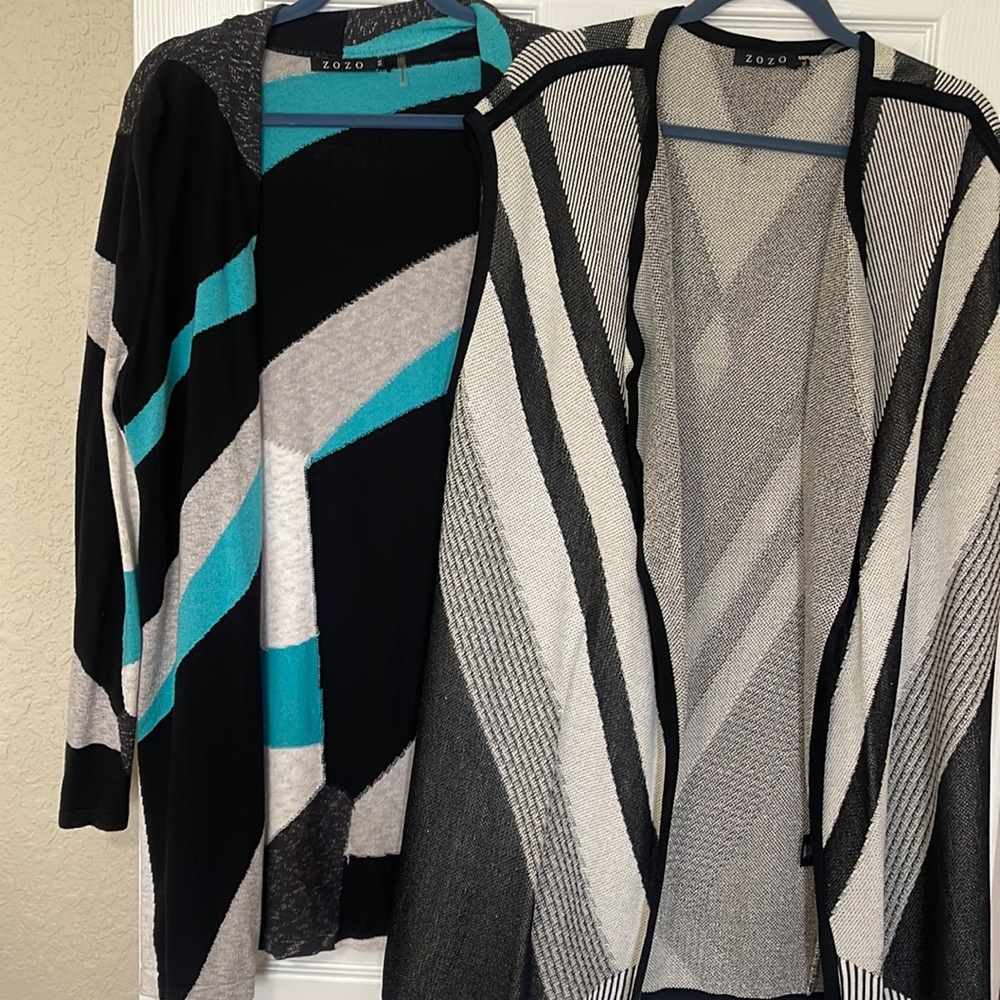 Zozo cardigan XL and extra cute! ZoZo long vest. 2 for 1